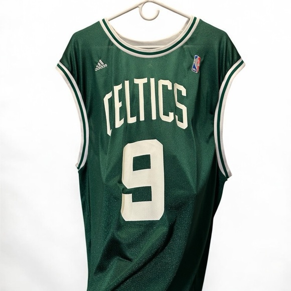 Adidas Rajon Rondo #9 Celtics Jersey Green XXL - Picture 7 of 9